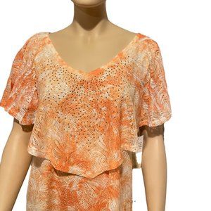 Reba Cancun Festival Pullover Top (Bling) CLEARANCE SALE